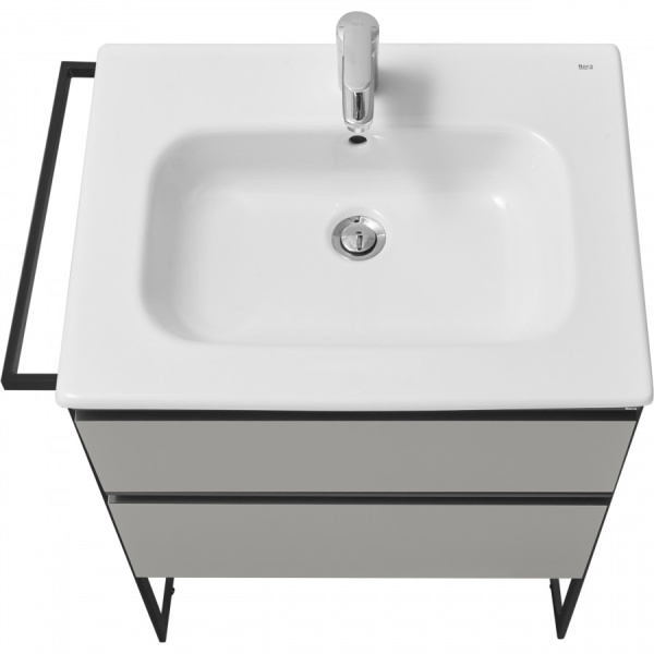 Тумба под раковину Roca Domi 60 ZRU9307873 серый матовый