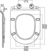Крышка-сиденье BelBagno Piano BB2111SC с микролифтом