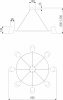 Подвесная люстра Eurosvet Splay 70147/8 черный