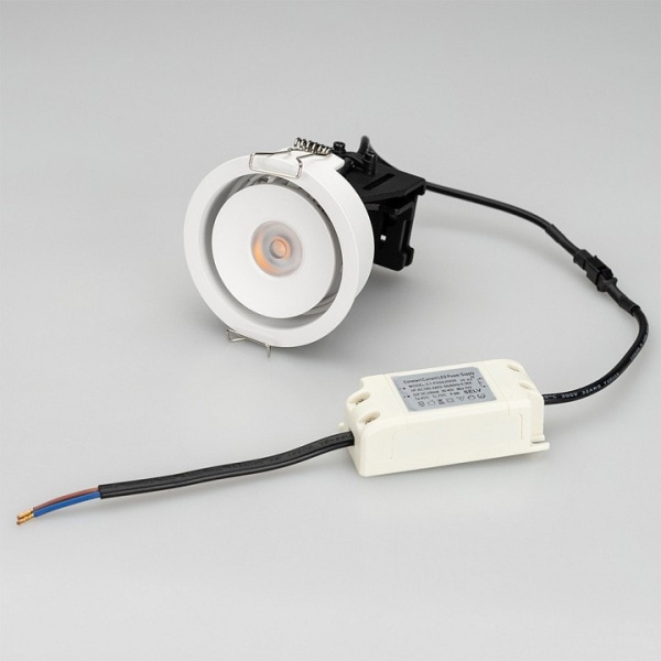 Встраиваемый светильник Arlight CL-SIMPLE-R78-9W Warm3000 (WH 45 deg) 026868