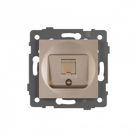 Розетка Ethernet RJ-45 и со шторками, без рамки Arlight SCT 049849
