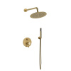 Душевой комплект Vincea Desire VSFW-1D1BG брашированное золото