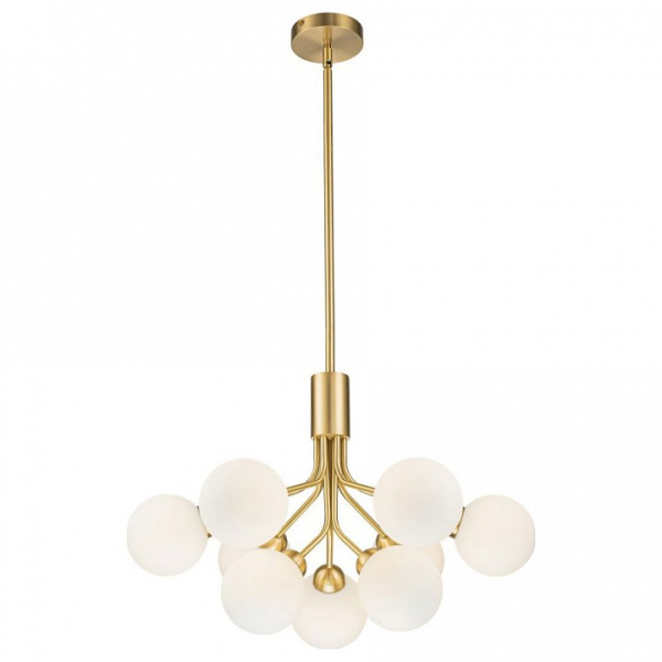 Люстра на штанге Belfast Bryson L-8130-6+3 BR GL