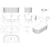 Акриловая ванна Vincea VBT-706-1700 170x80 см, белый