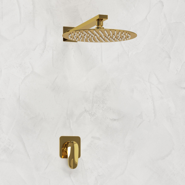 Душевой комплект WasserKRAFT Neckar A2151.183.208 золото