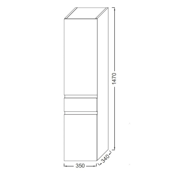 Пенал Jacob Delafon Madeleine EB2069D-J53