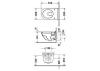Подвесной унитаз Duravit Starck 3 2225090000