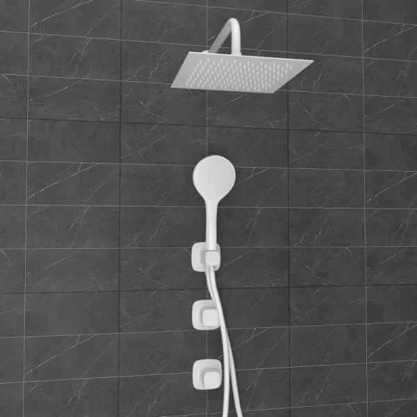 Душевой комплект WasserKRAFT Saale A9551.266.146.254.328.156.155 белый