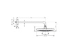 Верхний душ hansgrohe Raindance Select S 26466000
