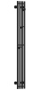 Сунержа Кантата PRO 1500х150 (Матовый чёрный)