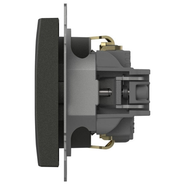Розетка с заземлением без рамки Elbi Eleсtriс Zena Vega 609-011100-217