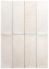 Equipe Miyako Керамогранит Chalk white 5x15 натуральный