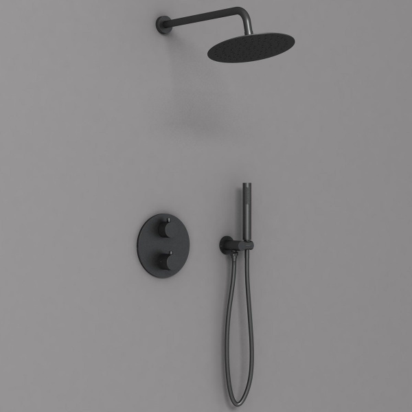 Душевой комплект Vincea VSFW-101TMB черный