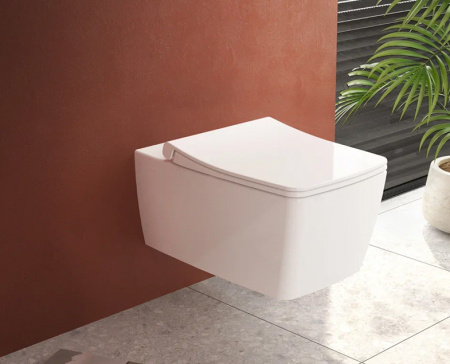 Подвесной унитаз Vitra Metropole 9820B003-7201 с инсталляцией