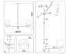 Люстра на штанге Ambrella Light HIGH LIGHT LH57033