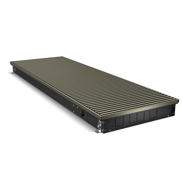 Конвектор внутрипольный Royal Thermo ATRIUM TURBO-80/400/3000-DG-U-DB