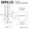 Подвесной светильник Citilux ORTON CL202163