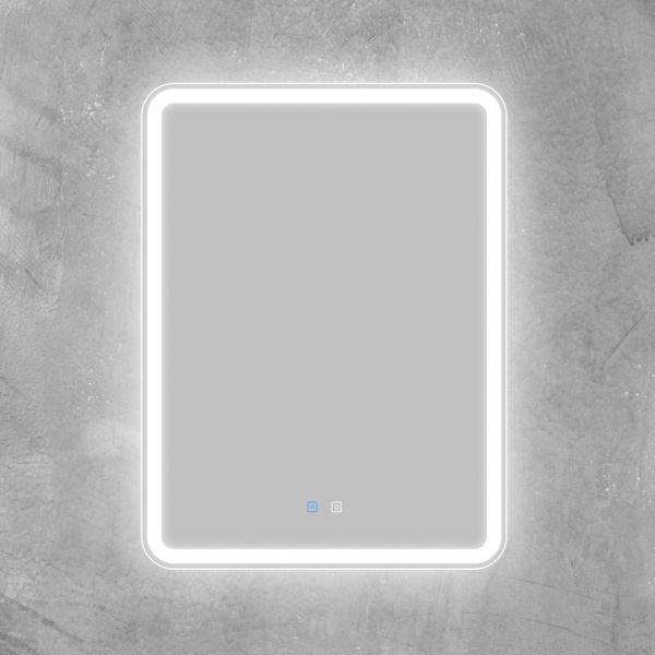 Зеркало BelBagno Marino SPC-MAR-600-800-LED-TCH-SND голосовым управлением и подогревом