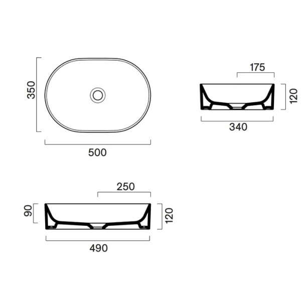 Раковина Catalano Zero 50 0122500001
