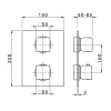 Смеситель для душа Cisal Hi-Rise RI01920021