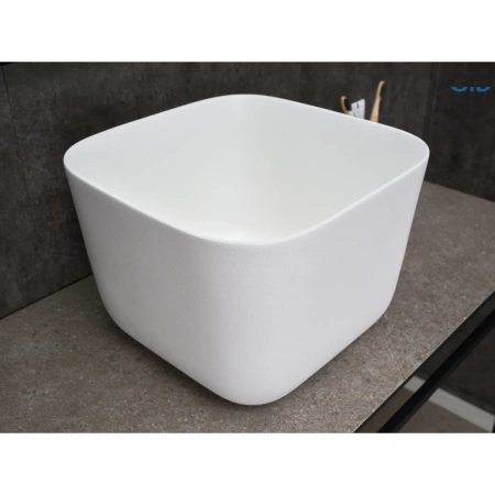 Раковина-чаша GID N9301wg 36x36 см, накладная, белый матовый
