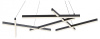 Подвесная люстра Maytoni Линия MOD016PL-L80BK