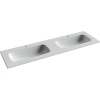 Раковина Ceramica Nova Grace CN7023 161x46 см, накладная, белый