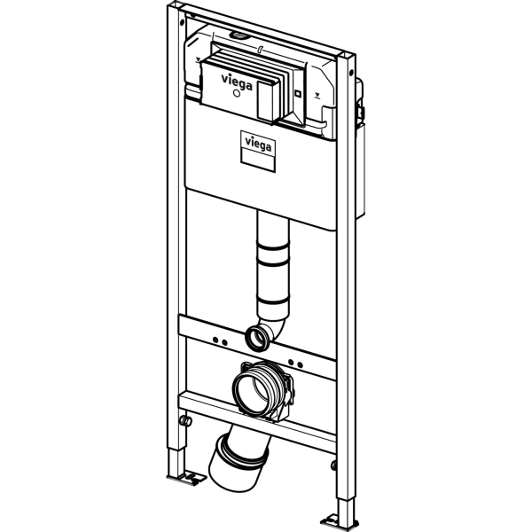 Инсталляция для унитаза модель 8524 Viega Prevista Dry 771973