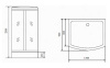 Душевая кабина Timo Standart T-1115
