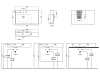 Раковина Hatria Bahia_13 80 BHD800465011TS0 правая