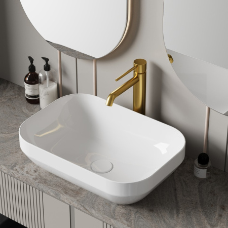 Смеситель для раковины Paini Cox 78PJ205OLL золото матовое