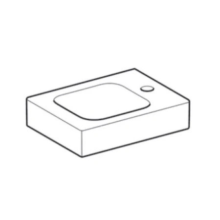 Раковина 38x28 см Geberit iCon 124736000