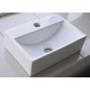 Раковина CeramaLux 9135/1 36x25 см, рукомойник, белый