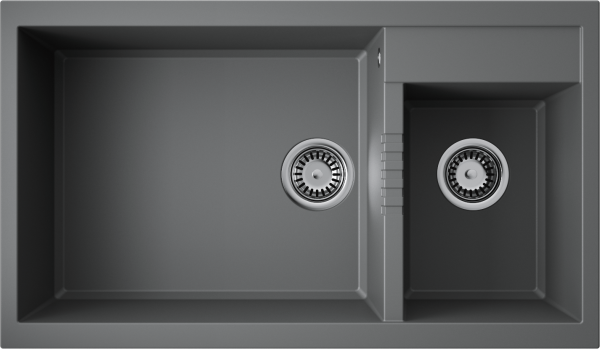 Кухонная мойка Omoikiri Tedori 86-2-LB 4993939 платина