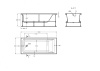 Акриловая ванна Roca Easy 180x80 248618000 белая