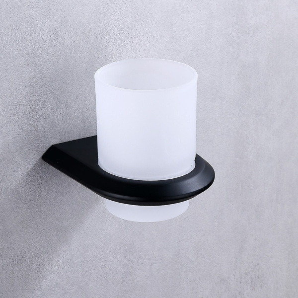 Стакан Abber Nord AA1556B черный матовый