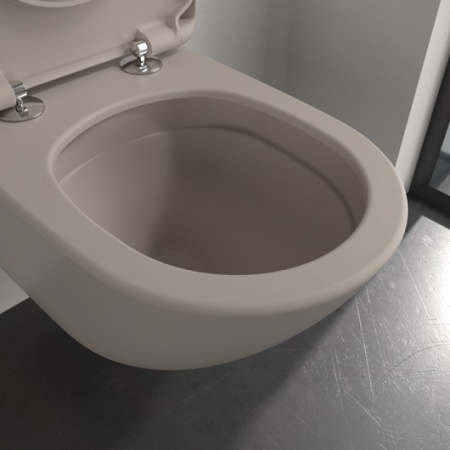 Подвесной унитаз Villeroy&Boch Antao 4674T0AM миндальный