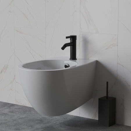 Смеситель для биде Paini Brera 74PZ304 черный матовый