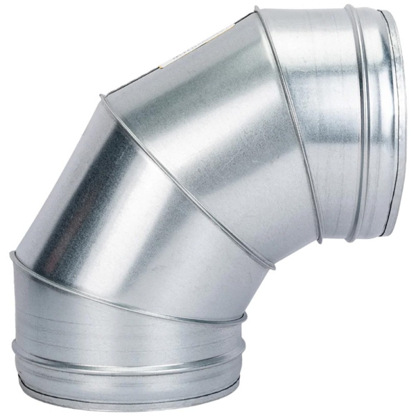 Отвод Галвент (Кр)-1-90-160-140-14x14 (оц. ст. - с ЖК)