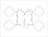 Потолочная люстра Ambrella Light FA FA3819
