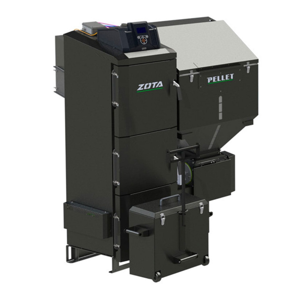 Котел пеллетный ZOTA Pellet Black 21кВт 2R-300 автоматический. комплект