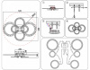 Потолочная люстра Ambrella Light FA FA4065