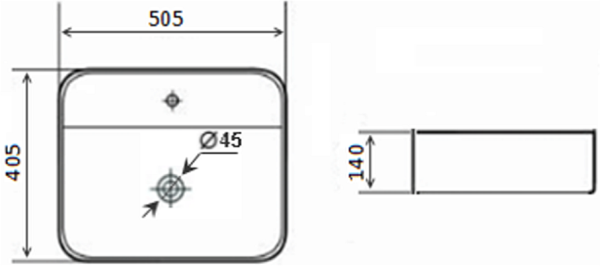 Раковина Timo Inari TK-505
