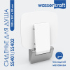 Сиденье для душа WasserKRAFT SS401 белое
