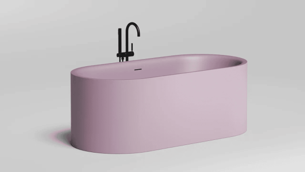 Ванна из искусственного камня Salini Perla 170x80 1049201MF RAL матовый