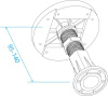 Ножки для поддона RGW N-01 (08) 03230108-31