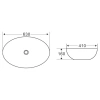 Раковина 63x41 см BelBagno BB1104