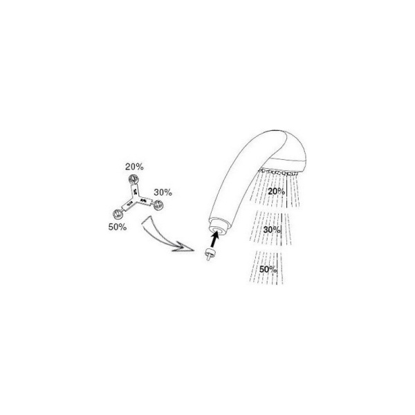 Душевой гарнитур Jacob Delafon Basic 2 E14332-CP