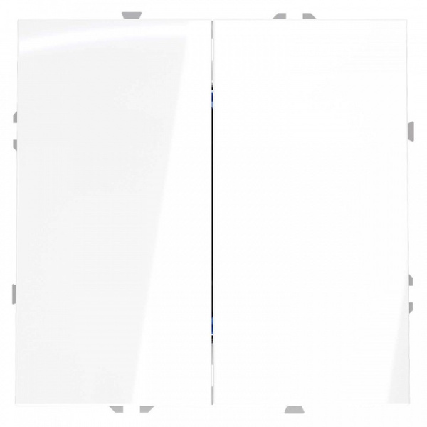 Переключатель перекрестный двухклавишный без рамки Voltum S70 VLS020501