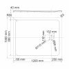 Ниме (Neime) 19T10 Душевой поддон